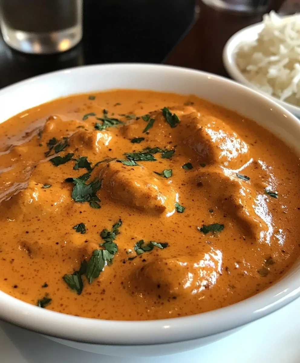 Poulet Makhani (Poulet au Beurre Indien)