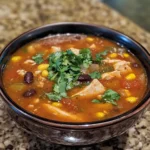 Soupe de Tortilla au Poulet
