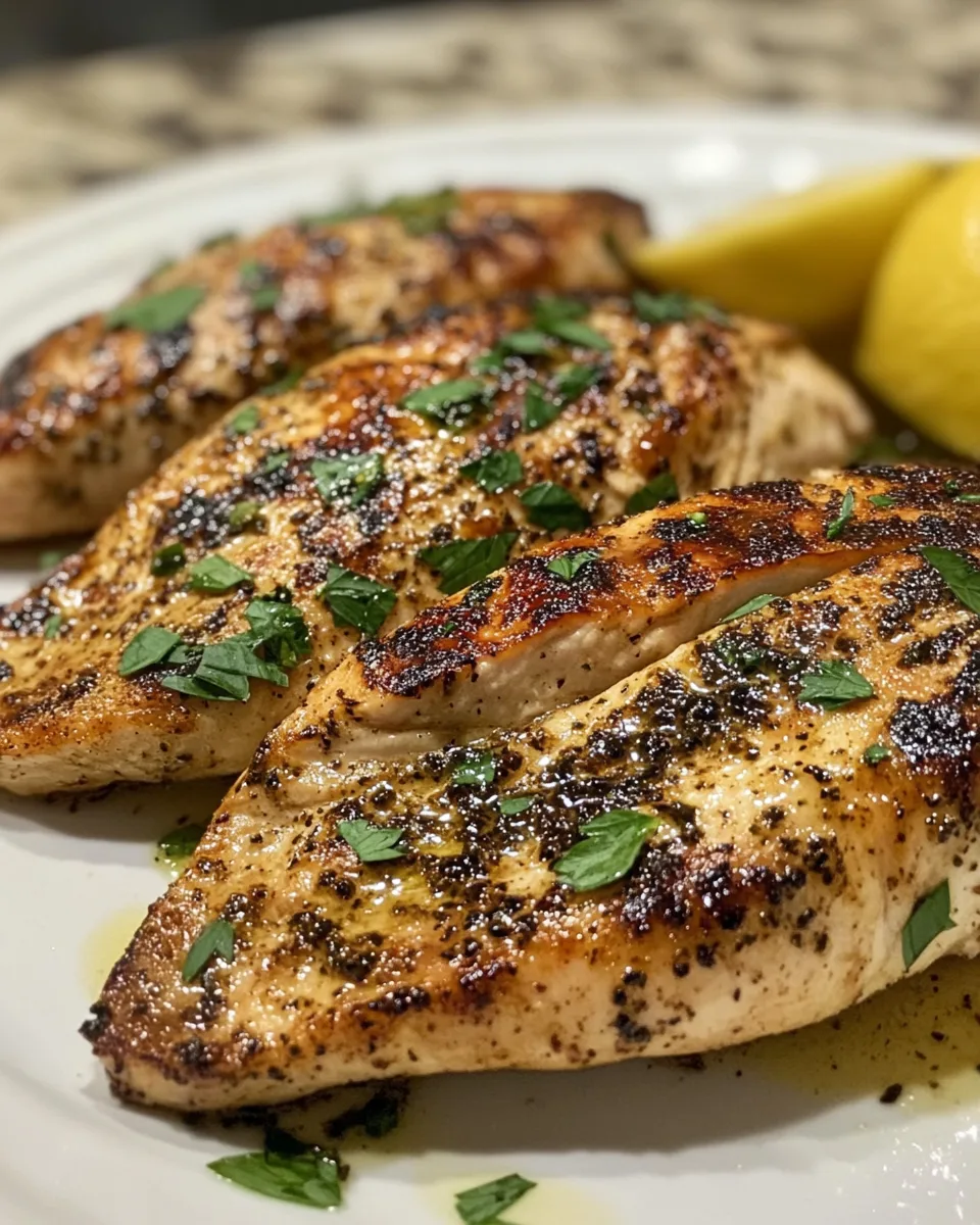 Poulet Citron Herbes