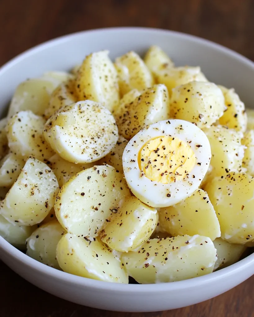 Salade de Pommes de Terre à l'Ancienne