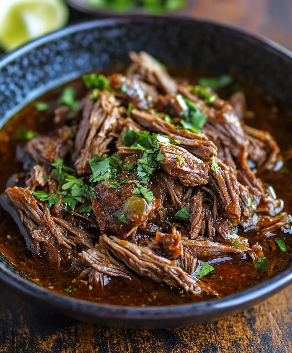 Barbacoa de Boeuf Effiloché