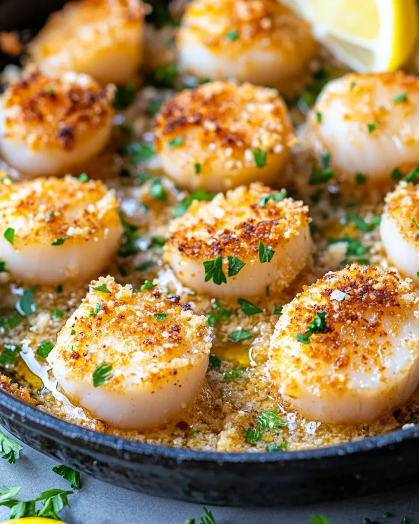 Coquilles Saint-Jacques au Beurre à l'Ail