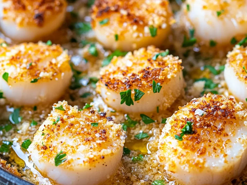 Coquilles Saint-Jacques au Beurre à l'Ail