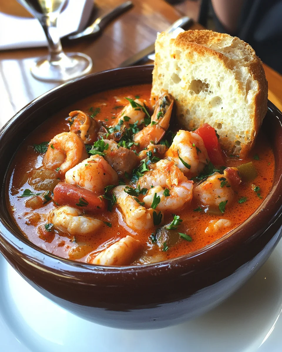 Seafood Newburg