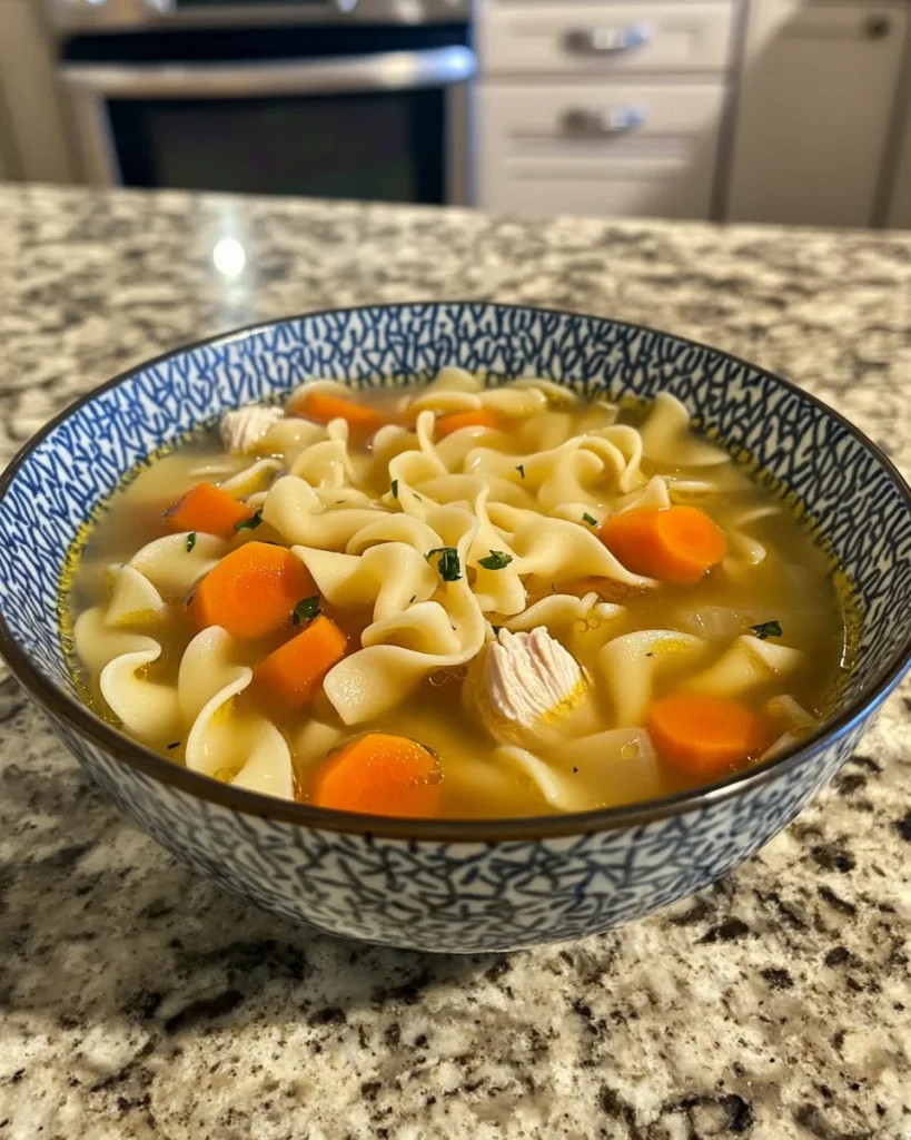 Soupe de Poulet aux Nouilles