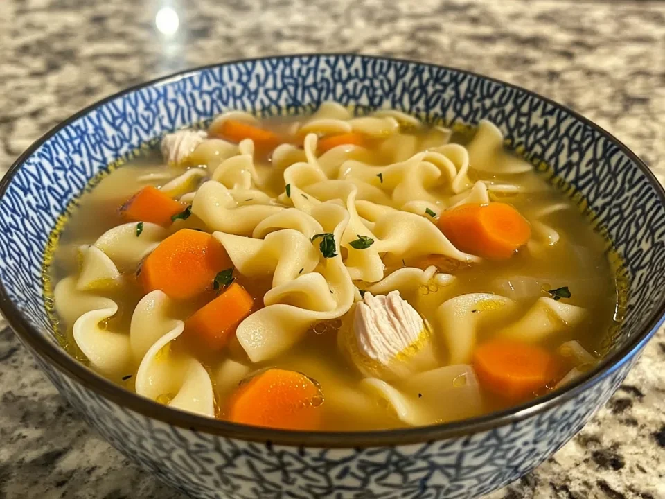 Soupe de Poulet aux Nouilles