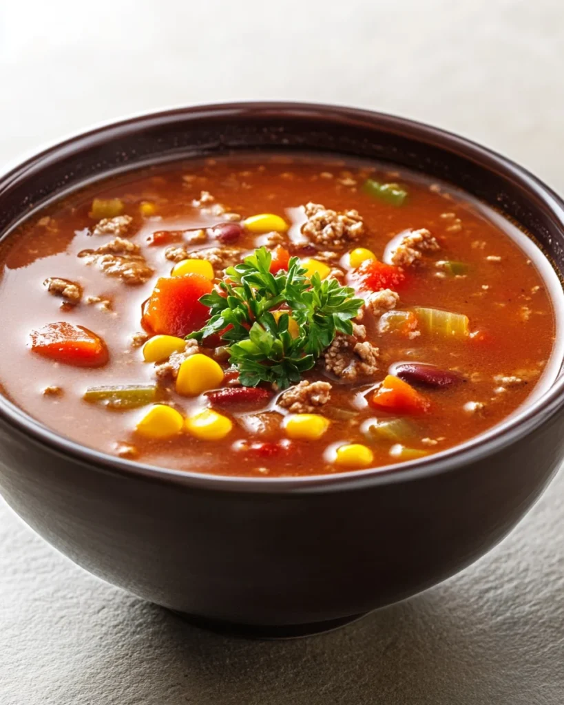 Soupe Taco à la Mijoteuse