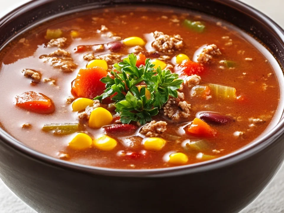 Soupe Taco à la Mijoteuse