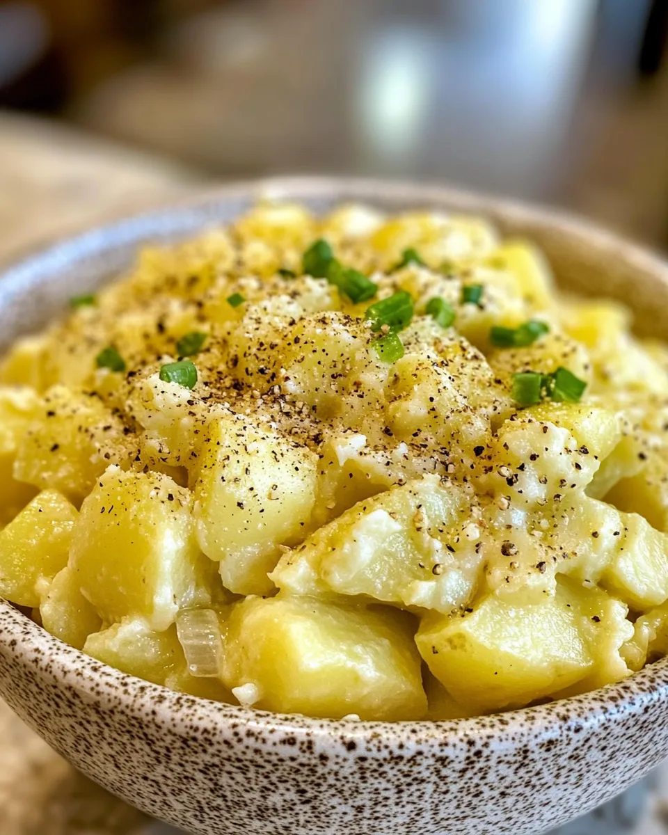 Salade de Pommes de Terre à l'Ancienne