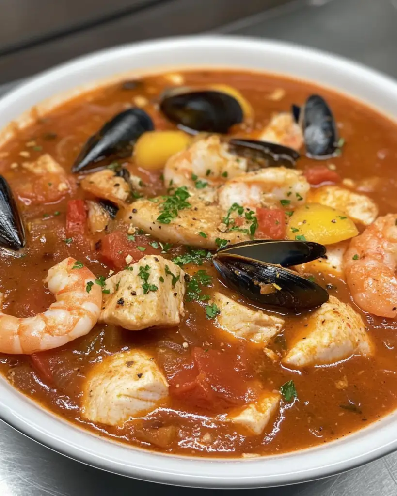 Fettuccine aux Fruits de Mer