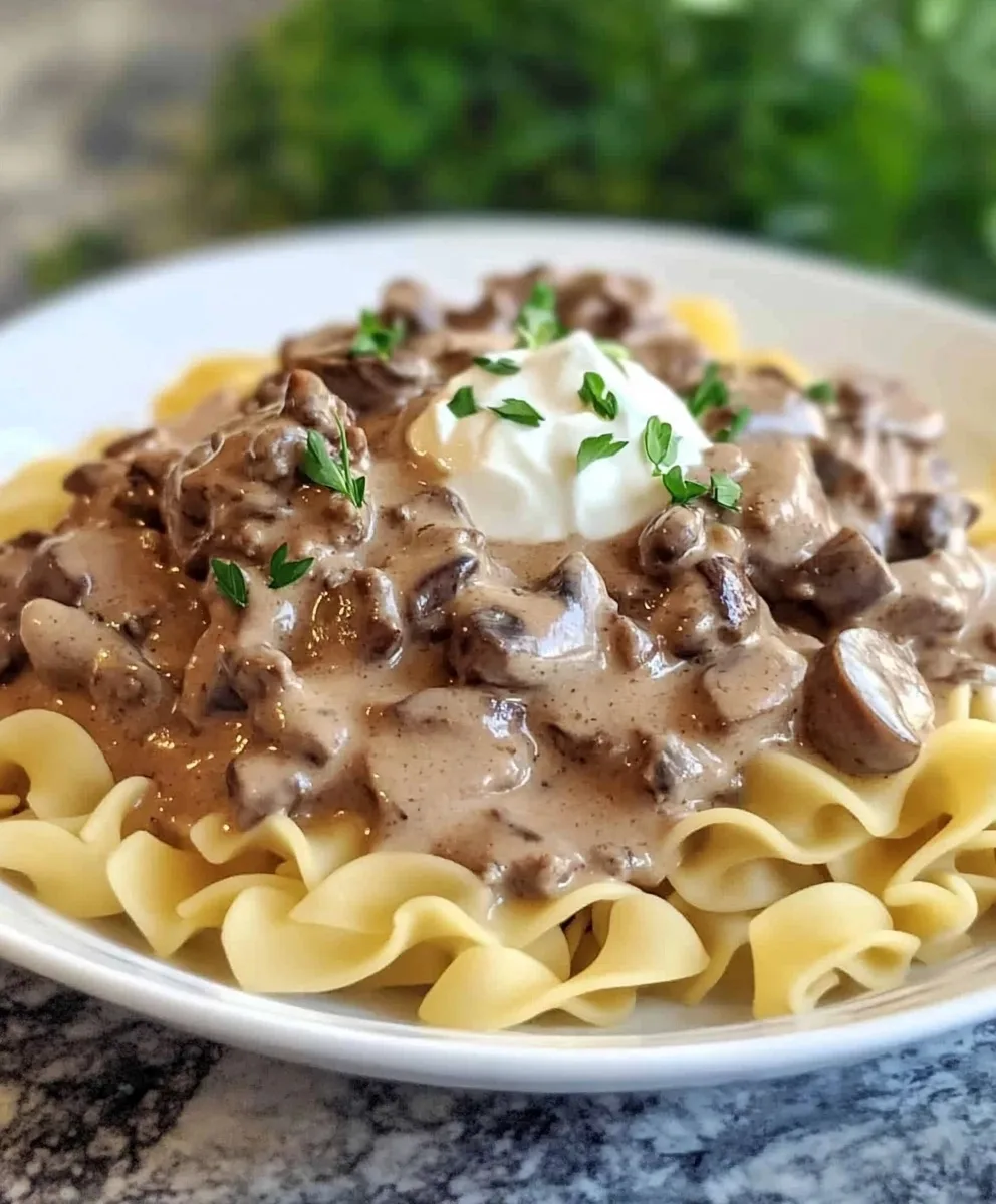 Bœuf Stroganoff