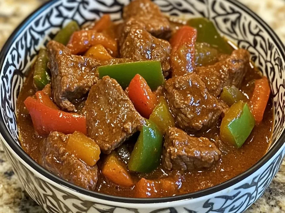 Poêlée de Bœuf aux Poivrons