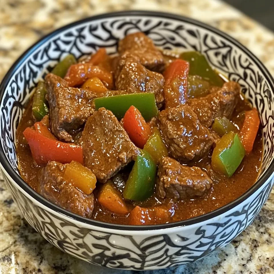Poêlée de Bœuf aux Poivrons