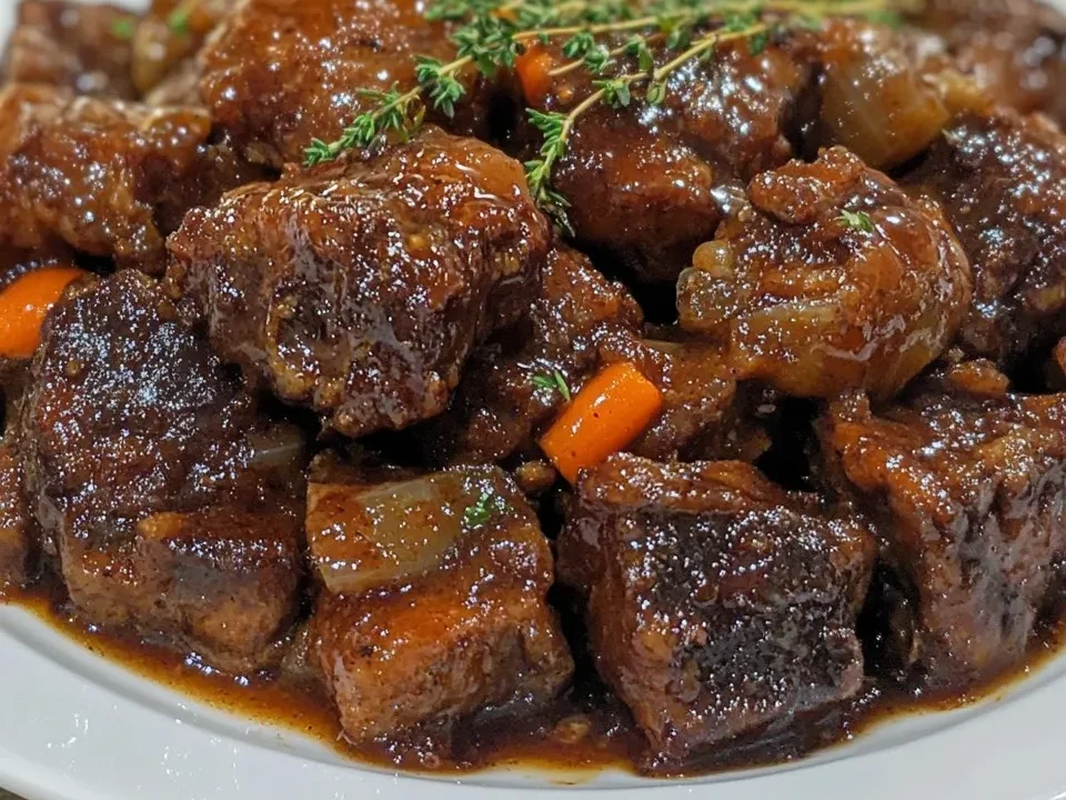 Jarret de Bœuf Braisé