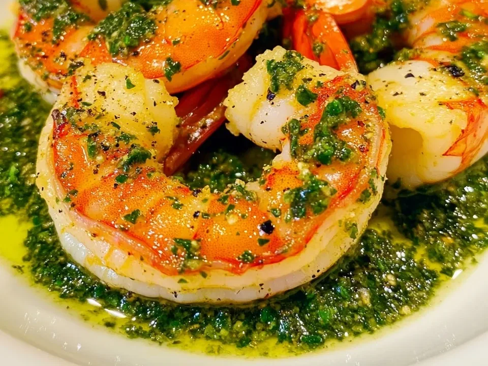 Crevettes au Chimichurri