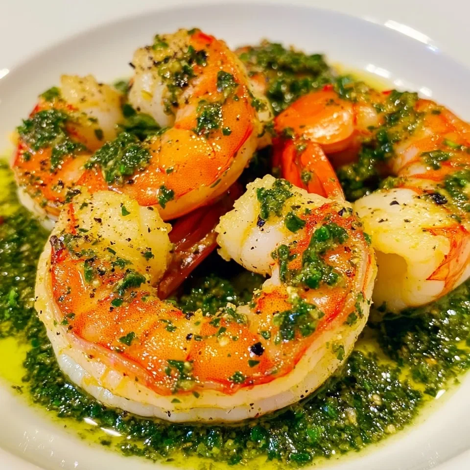 Crevettes au Chimichurri