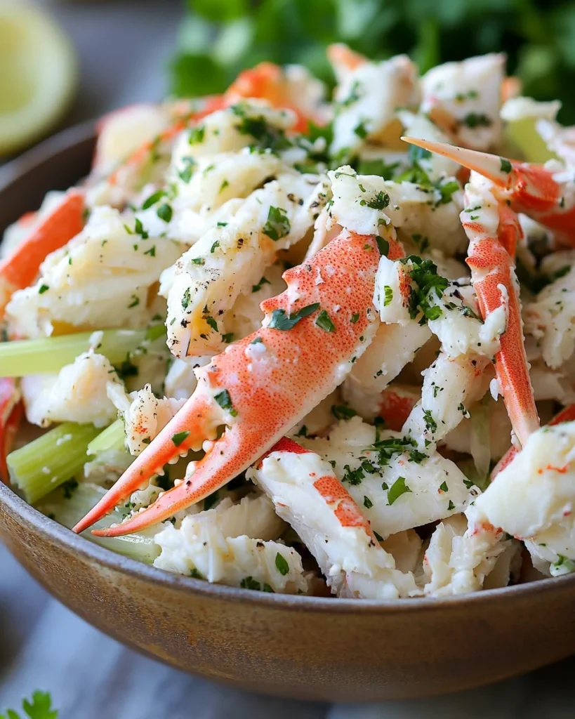 Salade de Crabe