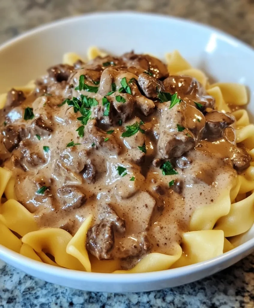 Bœuf Stroganoff
