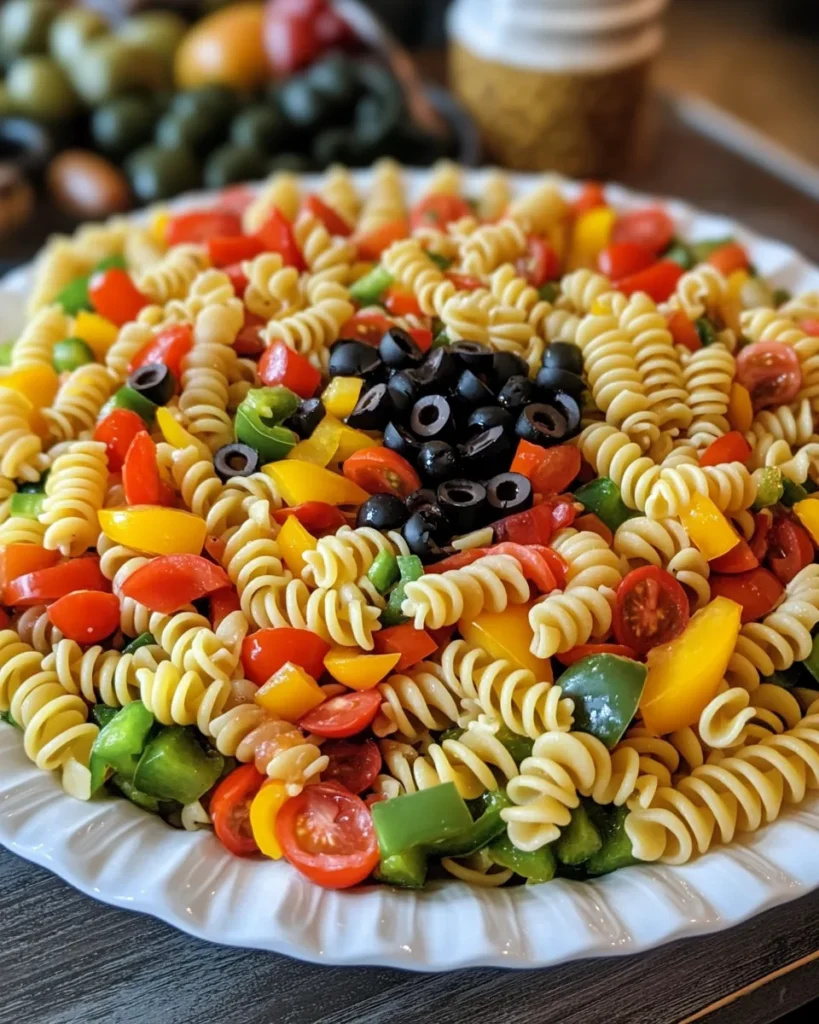 Salade de Pâtes Colorées