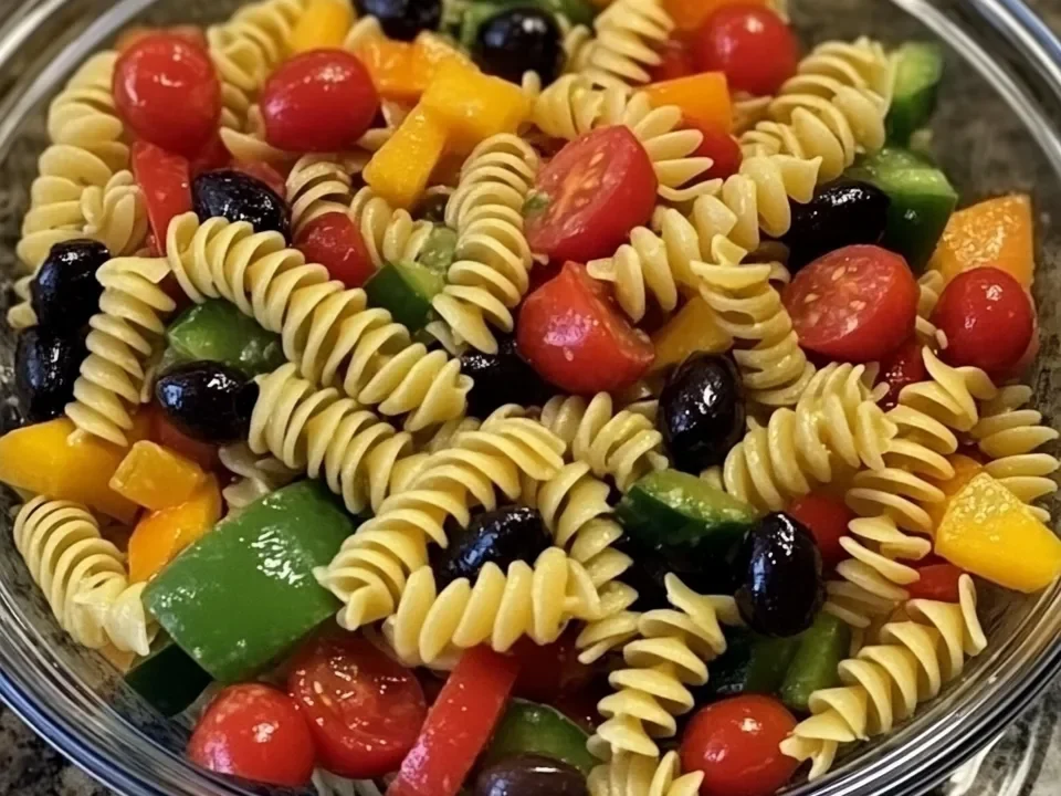 Salade de Pâtes Colorées