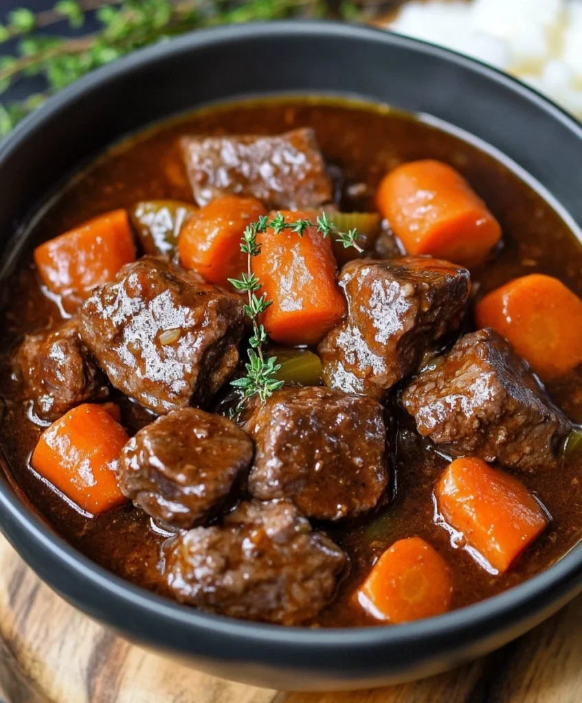 Ragoût de Bœuf à la Guinness