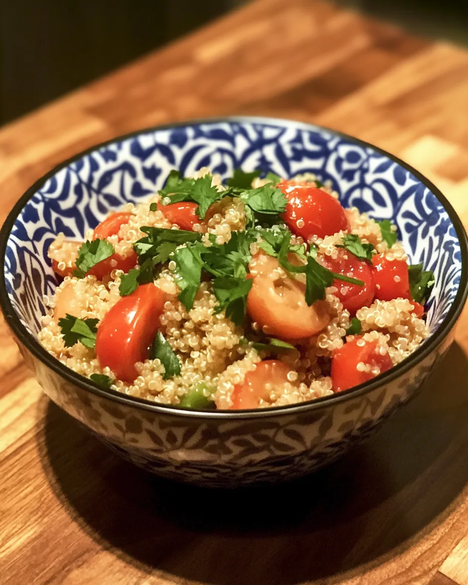 Salade de Quinoa Facile