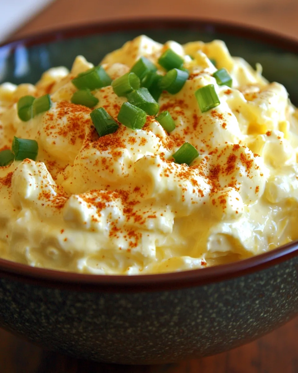 Salade d'Oeufs Délicieuse