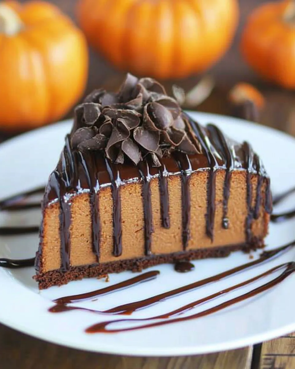 Gâteau au Chocolat et à la Citrouille