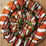 Salade Caprese avec Réduction de Balsamique