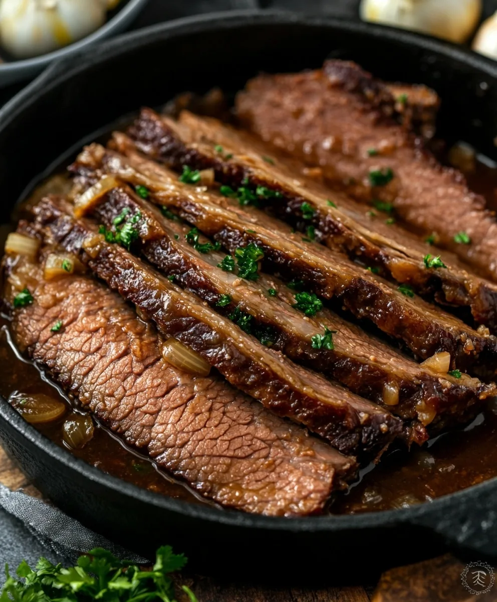 Brisket de Boeuf Salé Braisé