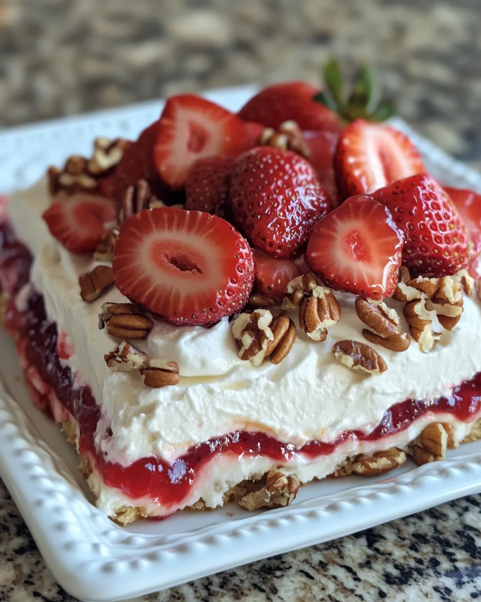 Dessert aux Fraises d'Annie