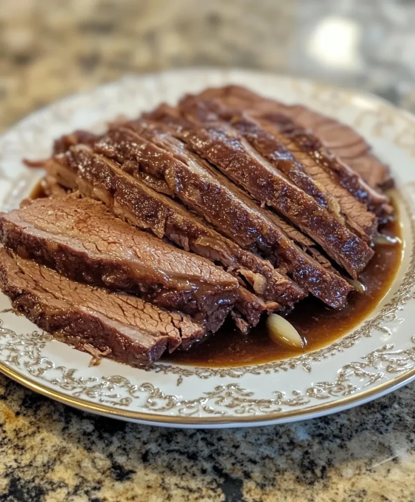 Brisket de Boeuf Salé Braisé
