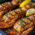 Homard et Crevettes Grillés